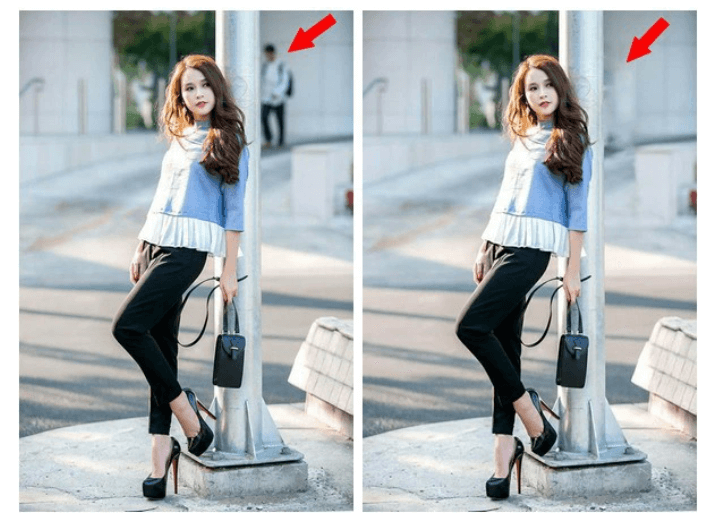 photo retouch object removal